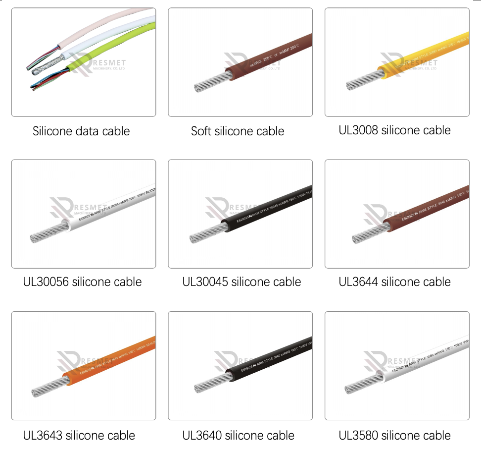 Cable siliconado de alta temperatura